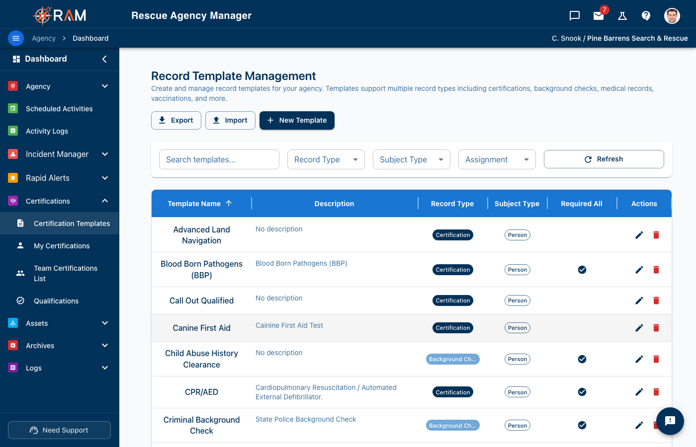 Certification Templates